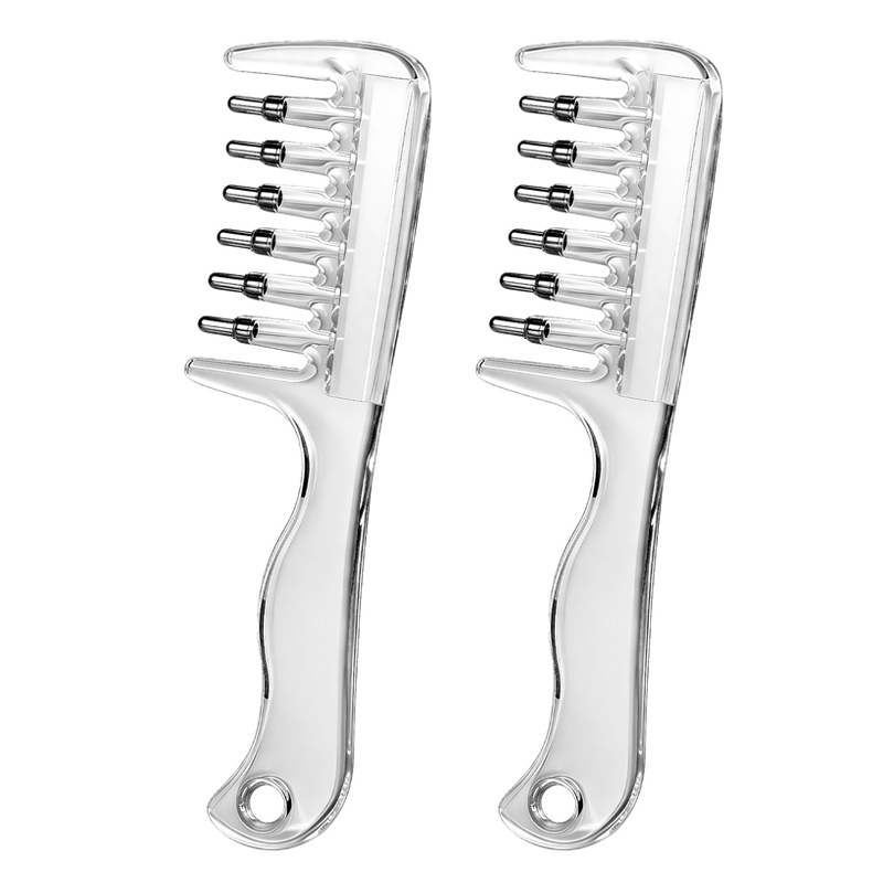 Transparent Hair Oil Applicator Comb