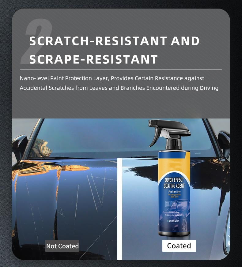🔥LAST DAY SALE! Buy 2 Get 1 Free🚗 Advanced Car Quick-acting Coating Agent Spray