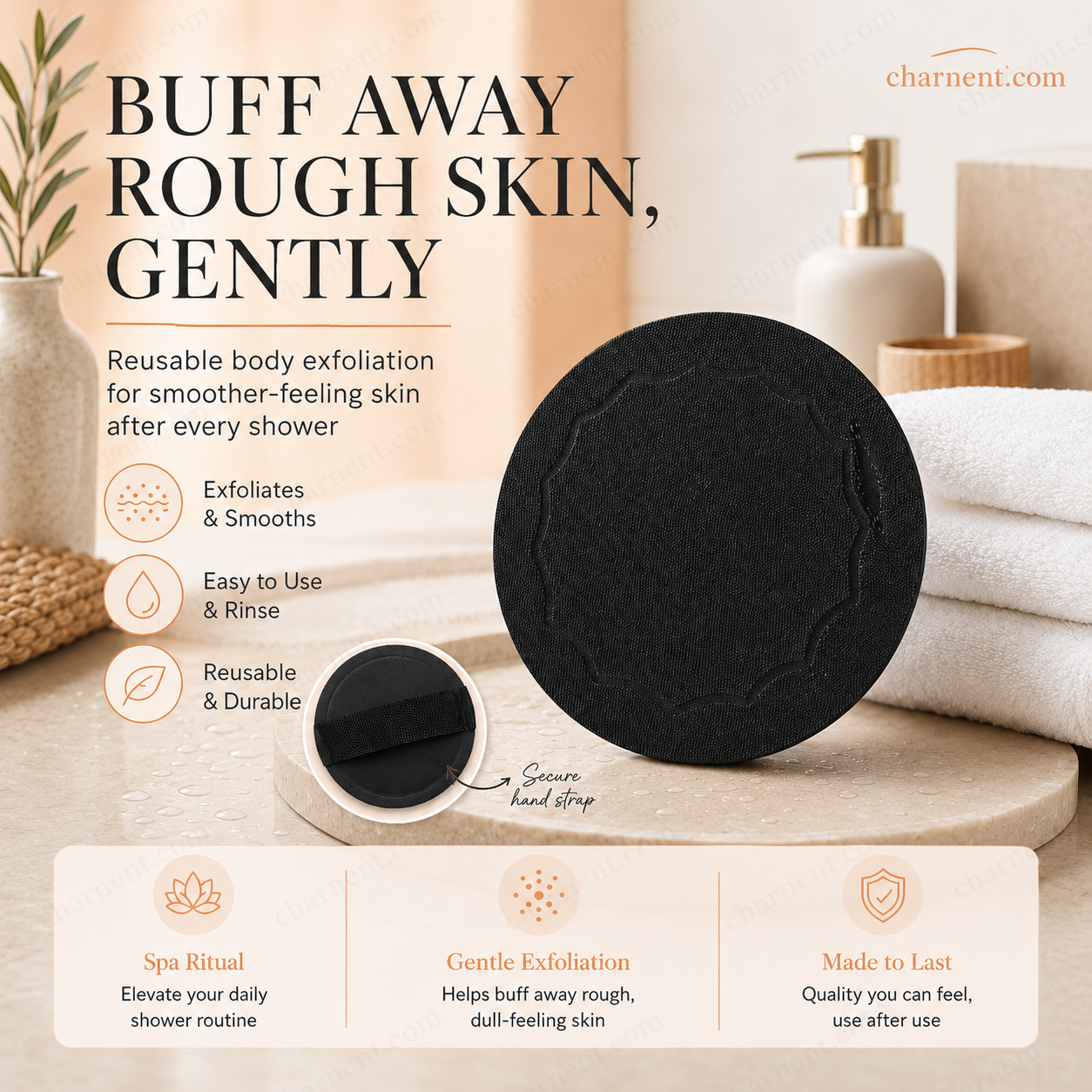 🥳2026 HOT SALE🥳💞50K+ SOLD!🌸🧖‍♀️ 50% OFF! Scrub Bath Pads – Gently exfoliate, unclog pores, reveal brighter skin. Durable rubber, easy to rinse. A little scrub goes a long way! ✨🛀
