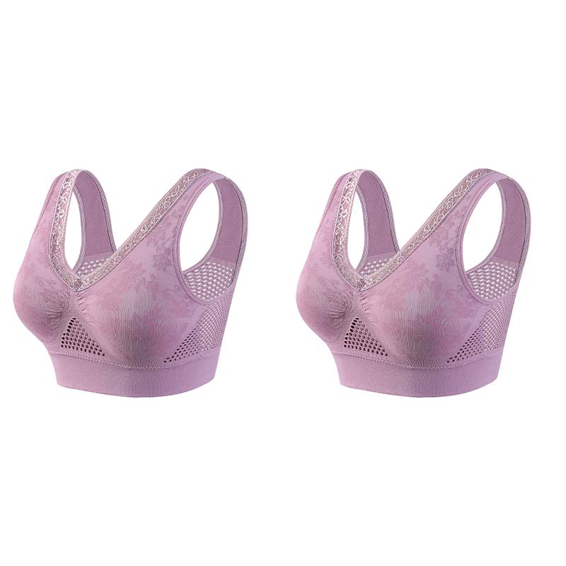 🏆 Last Day Special Price £9.99 ! 💐 Buy One Get One Free 🎁 🌸 Pure Cotton Buttonless Comfy Lifting Bra