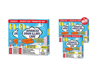 Powerful Cleaning Effervescent Tablets for Pipe