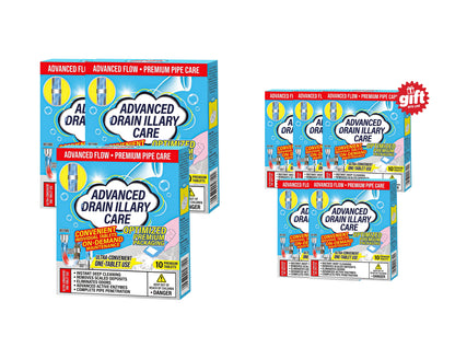 Powerful Cleaning Effervescent Tablets for Pipe