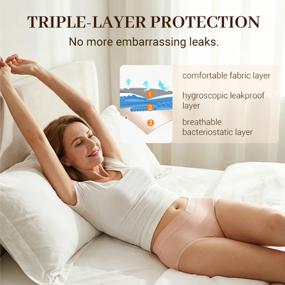 🎉Buy 1 Get 1 Free🩲 High-Waisted Leak-Proof Underwear – Reliable Leak Protection, Comfortable High Waist✅
