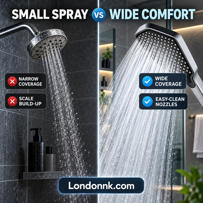 ⏰Last Day Special Price ￡9.99!!⏰🚿 High-Boost Shower Head – Powerful Water Flow & Spa-Like Comfort ✨
