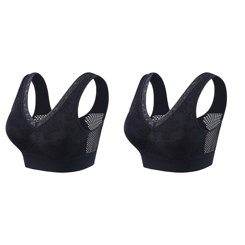 🏆 Last Day Special Price £9.99 ! 💐 Buy One Get One Free 🎁 🌸 Pure Cotton Buttonless Comfy Lifting Bra