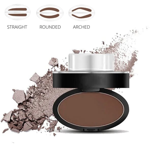🥳2026 HOT SALE💞✨ 50% OFF! Eyebrow Stamp Powder with Brush – Press & go, perfect brows in seconds. Waterproof, 24h wear, no salon needed. A beauty game‑changer! 💄🌸（副本）