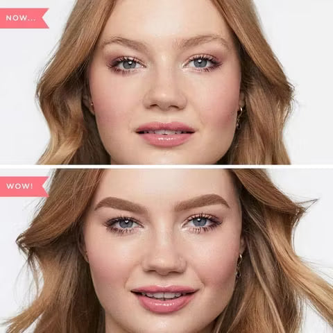 🥳2026 HOT SALE💞✨ 50% OFF! Eyebrow Stamp Powder with Brush – Press & go, perfect brows in seconds. Waterproof, 24h wear, no salon needed. A beauty game‑changer! 💄🌸（副本）
