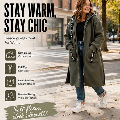💃Plus Size Women's Hooded Long Sweatshirt