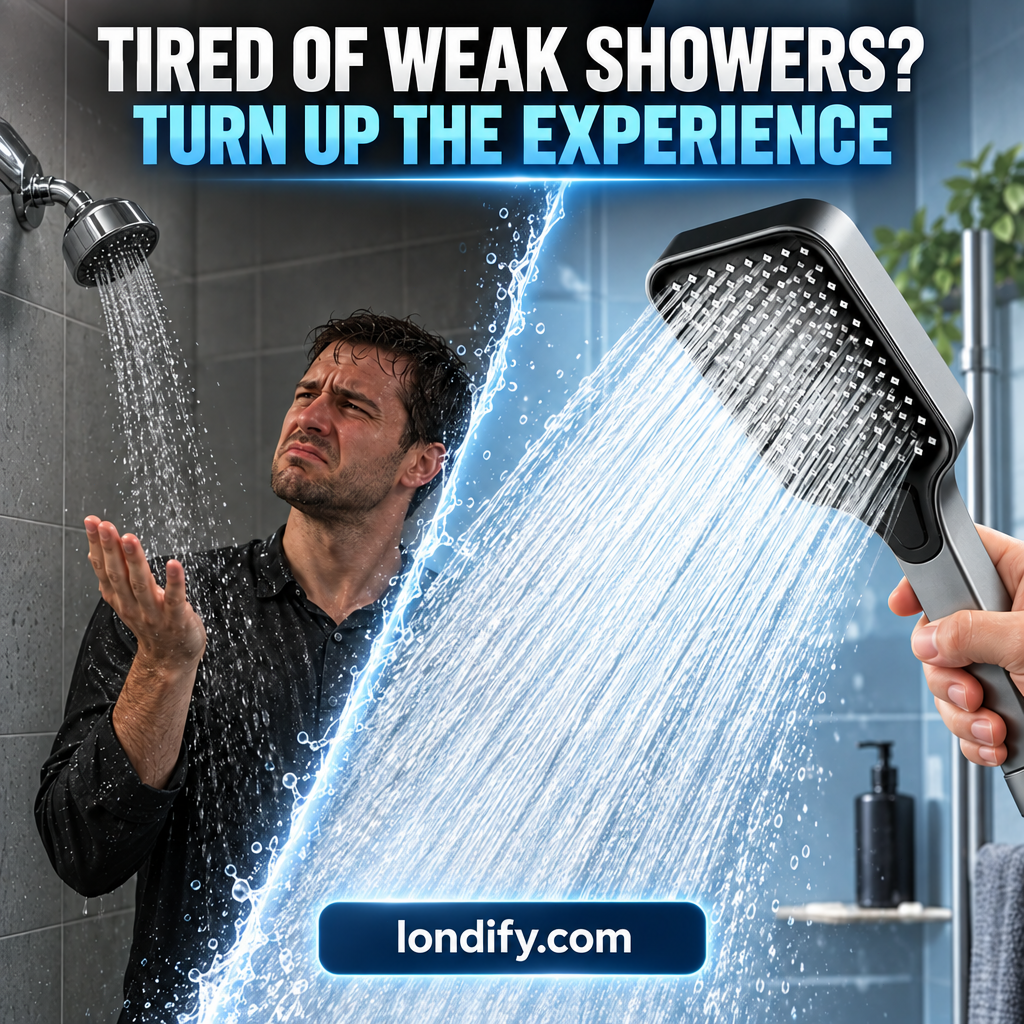 ✨Hot Sale 50% OFF🔥🚿 High-Boost Shower Head – Powerful Water Flow & Spa-Like Comfort ✨