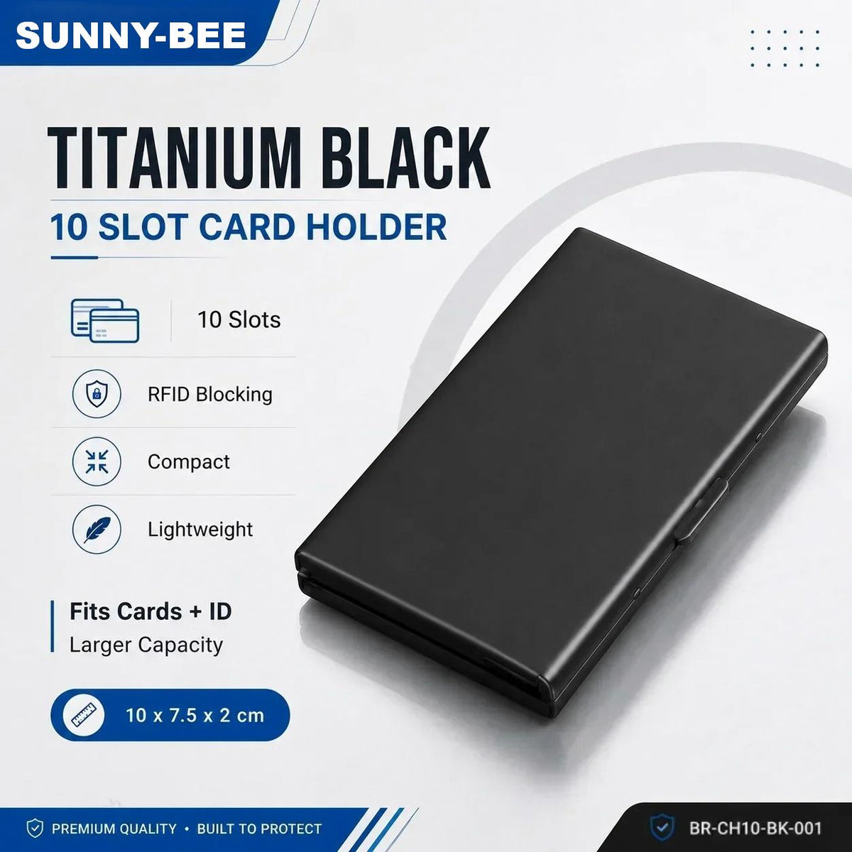💸 Save More Today - ⚡📇RFID Blocking Card Holder – Slim Stainless Steel Wallet with 3 Capacity Options