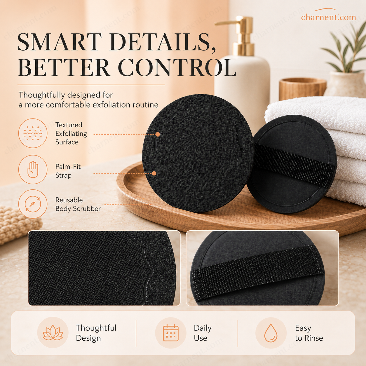 🥳2026 HOT SALE🥳💞50K+ SOLD!🌸🧖‍♀️ 50% OFF! Scrub Bath Pads – Gently exfoliate, unclog pores, reveal brighter skin. Durable rubber, easy to rinse. A little scrub goes a long way! ✨🛀