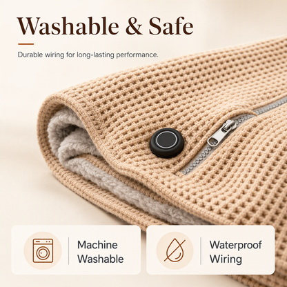 🔥 Christmas Sale — 50% OFF! ❄️ Stay Warm All Winter — Portable Electric Heated Blanket Shawl