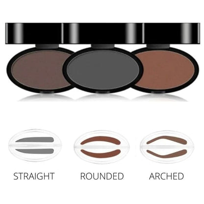 🥳2026 HOT SALE💞✨ 50% OFF! Eyebrow Stamp Powder with Brush – Press & go, perfect brows in seconds. Waterproof, 24h wear, no salon needed. A beauty game‑changer! 💄🌸（副本）