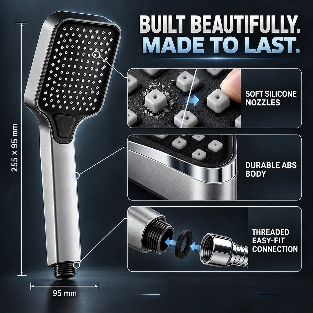 ✨Hot Sale 50% OFF🔥🚿 High-Boost Shower Head – Powerful Water Flow & Spa-Like Comfort ✨