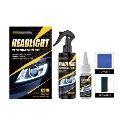 🚗Hot sale -50% OFF🚗 Professional Headlight Polish and Sealant Kit