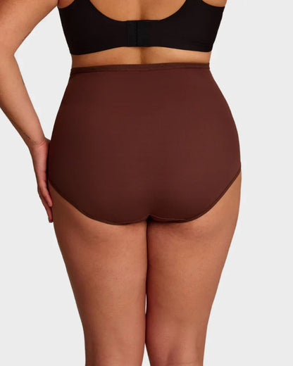 🌸  Special Price £16.99 ! 🔥Buy 1 Get 1 Free🎁Plus-Size High-Waist Cross Tummy Control Panties
