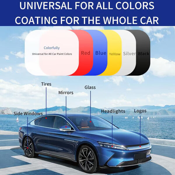 ⏰LAST DAY SALE 50% OFF🚗Advanced Car Quick-acting Coating Agent Spray(Free absorbent towel included)