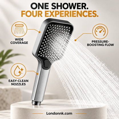⏰Last Day Special Price ￡9.99!!⏰🚿 High-Boost Shower Head – Powerful Water Flow & Spa-Like Comfort ✨