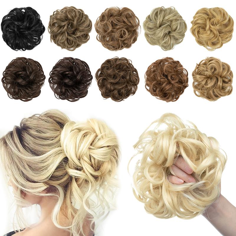 BUY 1 GET 1 FREE+Small gifts!🎁 Effortless Messy Bun Scrunchie – Instant Volume & Curls