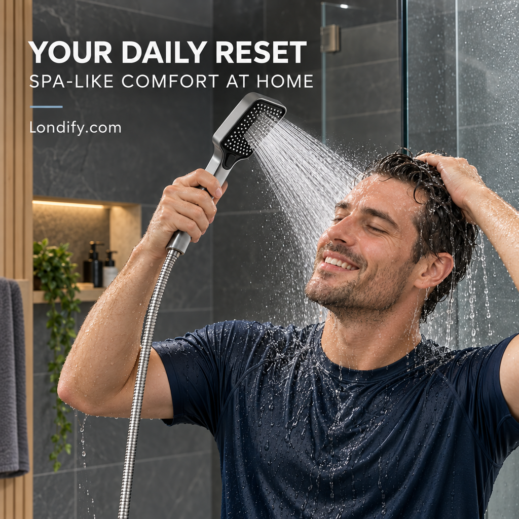 ✨Hot Sale 50% OFF🔥🚿 High-Boost Shower Head – Powerful Water Flow & Spa-Like Comfort ✨