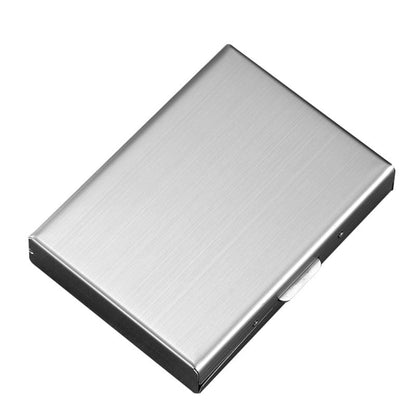 💸 Save More Today - ⚡📇RFID Blocking Card Holder – Slim Stainless Steel Wallet with 3 Capacity Options