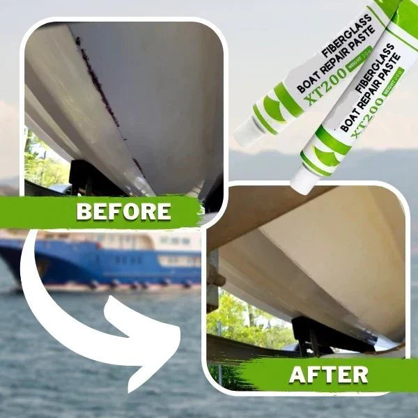 🎁2026 New Arrivals Exclusive 50% OFF | Fiberglass Boat Repair Paste | Instant Gelcoat Scratch Filler & Crack Sealer | No-Mix, High-Viscosity Marine Grade Compound for Boats, RVs & Tubs