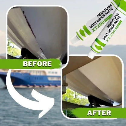 🎁2026 New Arrivals Exclusive 50% OFF | Fiberglass Boat Repair Paste | Instant Gelcoat Scratch Filler & Crack Sealer | No-Mix, High-Viscosity Marine Grade Compound for Boats, RVs & Tubs