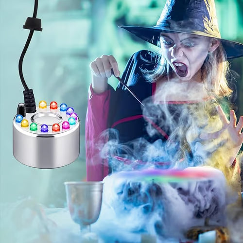 ⚡🎃🔥12 LED light Ultrasonic Mist Maker Fogger