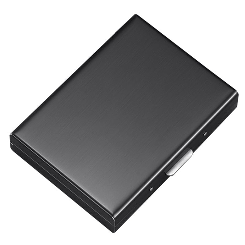 💸 Save More Today - ⚡📇RFID Blocking Card Holder – Slim Stainless Steel Wallet with 3 Capacity Options
