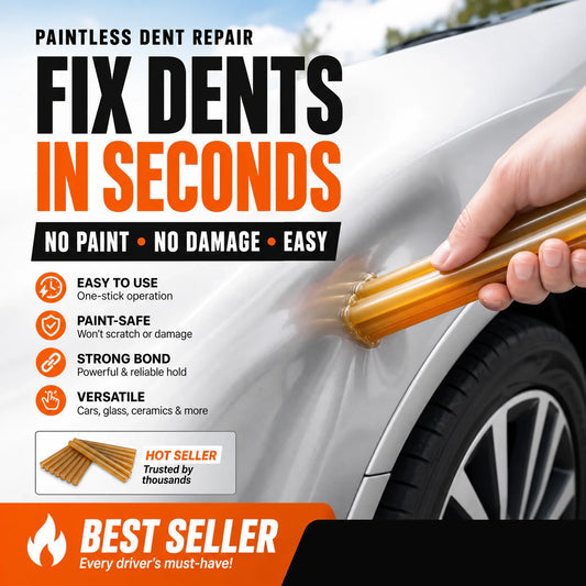 ✨️ 🛠️Fix car dents effortlessly! 🚗Paintless Dent Repair Glue Stick for Car