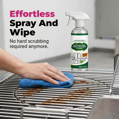 🥳2026 HOT SALE🥳💞50K+ SOLD!💥🧯🔥 50% OFF! Heavy-Duty Grill Degreaser Spray – Fast‑acting, cuts grease instantly. Spray & wipe, no scrubbing. Restore BBQ shine in minutes. 🍖✨