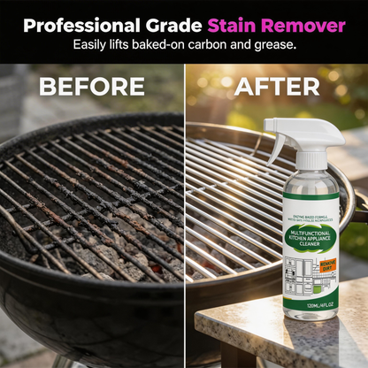 🥳2026 HOT SALE🥳💞50K+ SOLD!💥🧯🔥 50% OFF! Heavy-Duty Grill Degreaser Spray – Fast‑acting, cuts grease instantly. Spray & wipe, no scrubbing. Restore BBQ shine in minutes. 🍖✨