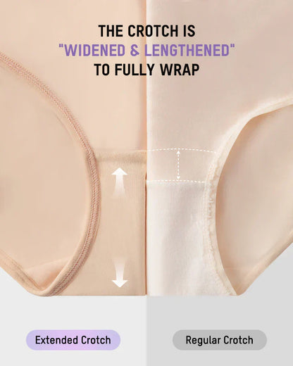 🌸  Special Price 2 for £16.99  ! 🔥Buy 1 Get 1 Free🎁Plus-Size High-Waist Cross Tummy Control Panties