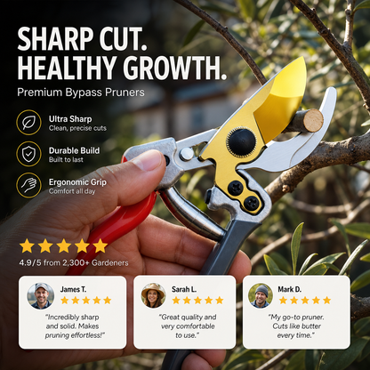 📢📢50% OFF !! ⏰Multi-Purpose Shears – SK5 steel blade, rubberized grip, 30/50mm cut. For sheep, cow & horse hooves + garden pruning! 🌿💪