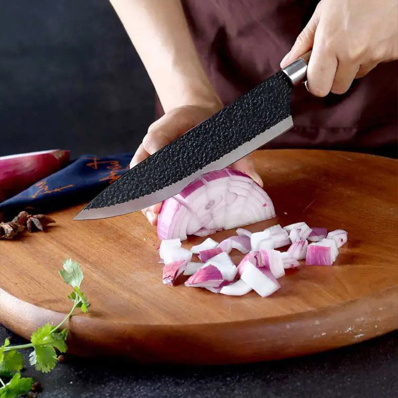 【📦  50% OFF】🔪🔥 Professional stainless steel kitchen knife set – 6 pieces, sharp & durable