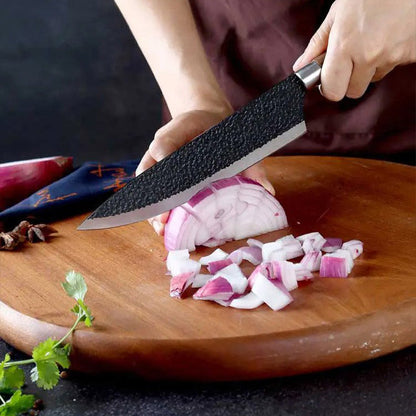 【📦  50% OFF】🔪🔥 Professional stainless steel kitchen knife set – 6 pieces, sharp & durable