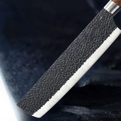 【📦  50% OFF】🔪🔥 Professional stainless steel kitchen knife set – 6 pieces, sharp & durable
