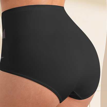 🌸  Special Price £16.99 ! 🔥Buy 1 Get 1 Free🎁Plus-Size High-Waist Cross Tummy Control Panties