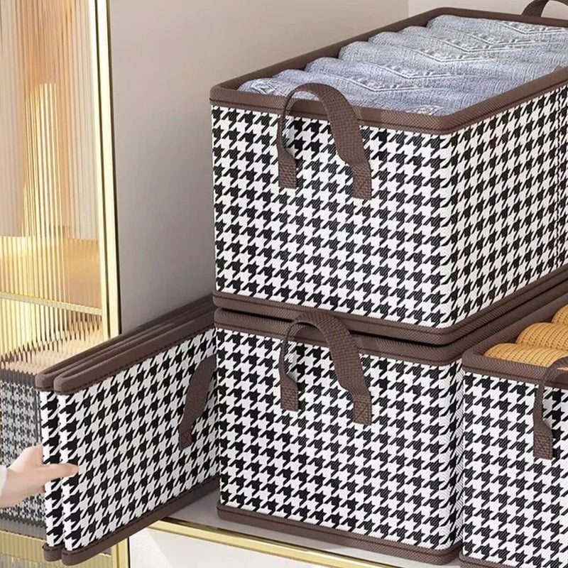 👖 Foldable Jeans Organizer for Closet – Save 50% Space & Find Pants in 1 Second! 🏠