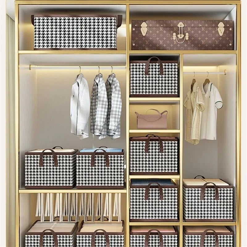 👖 Foldable Jeans Organizer for Closet – Save 50% Space & Find Pants in 1 Second! 🏠