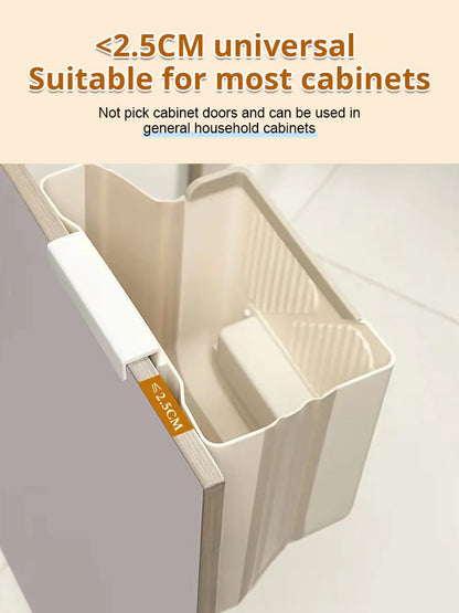 🏆Surprise Price: Only £10.99!!!⏰Foldable Hanging Trash Can – Space Saving, Leak Proof & Easy to Clean🧼