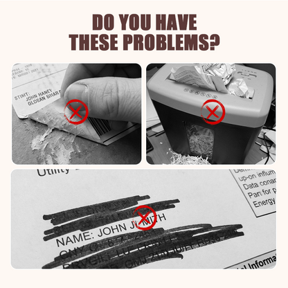 ⏳Final Hours Flash Sale ￡13.99!!💞50K+ SOLD!🛡️ ✉️Privacy Roller Stamp – Hide personal info instantly. No shredding needed. Refillable & portable. 🔏✨