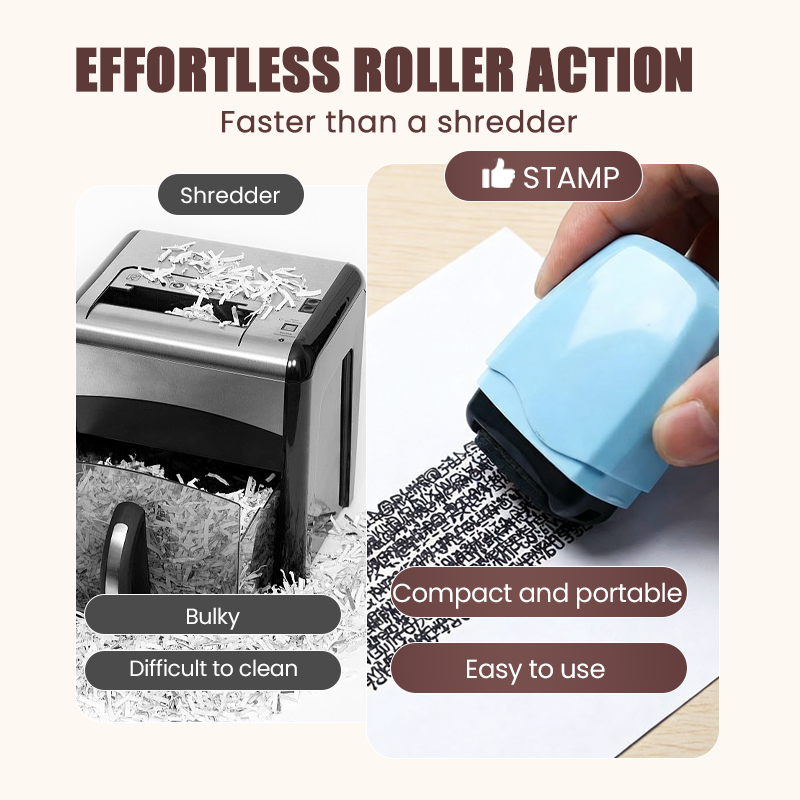 ⏳Final Hours Flash Sale ￡13.99!!💞50K+ SOLD!🛡️ ✉️Privacy Roller Stamp – Hide personal info instantly. No shredding needed. Refillable & portable. 🔏✨