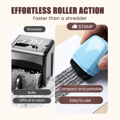 ⏳Final Hours Flash Sale ￡13.99!!💞50K+ SOLD!🛡️ ✉️Privacy Roller Stamp – Hide personal info instantly. No shredding needed. Refillable & portable. 🔏✨