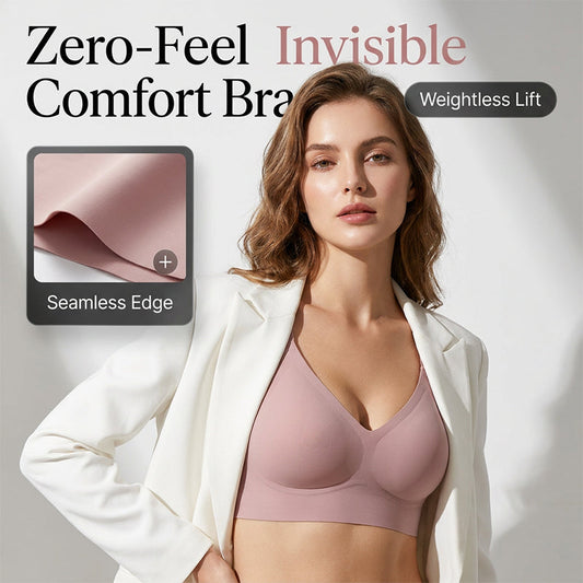 Invisible Seamless Push-Up Bra