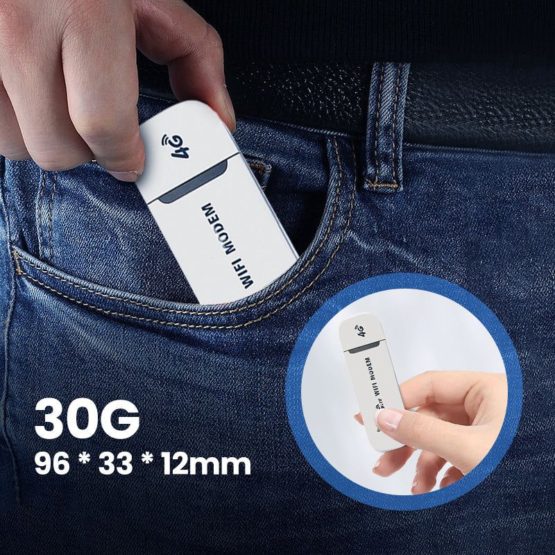 150Mbps USB Portátil 4G LTE Punto de Acceso Móvil de WIFI
