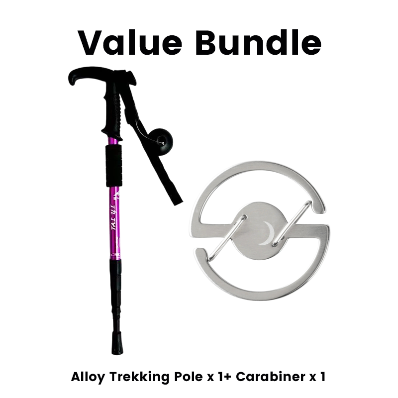 Adjustable Aluminum Alloy Trekking Pole
