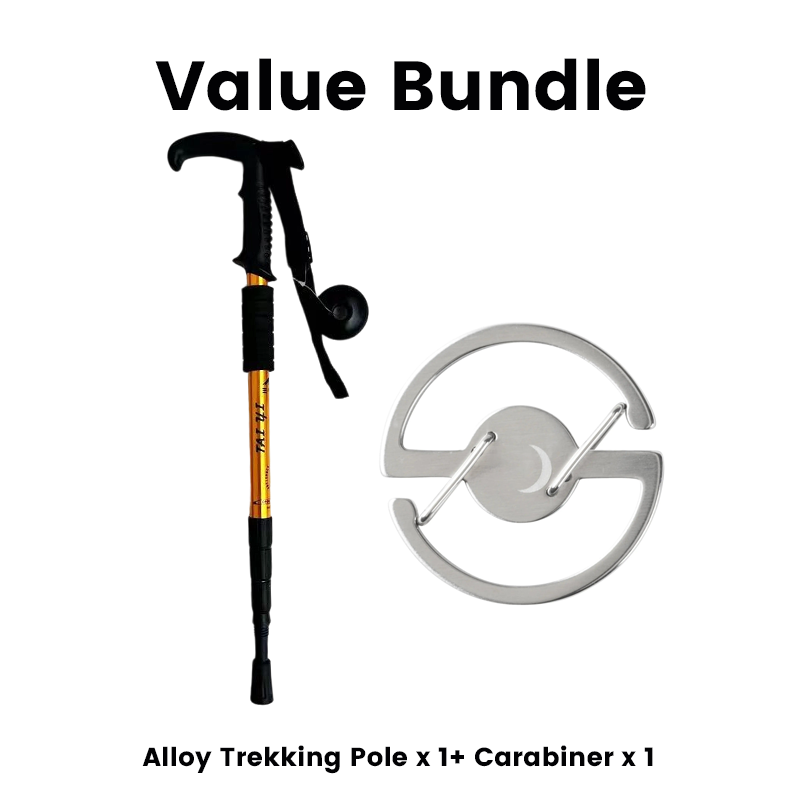 Adjustable Aluminum Alloy Trekking Pole