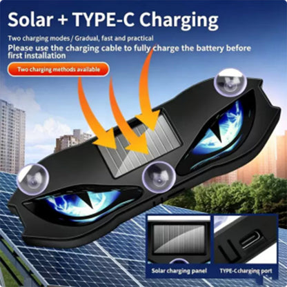 🚗🔆 Solar-powered LED warning light for your car – 50% off! Solar-powered, weatherproof, switches on automatically when it gets dark – for greater safety at the side of the road. 🔥🛡️