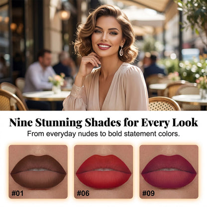Smudge-Proof Creamy Matte Lipstick